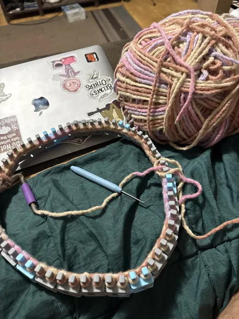 Khung Đan Len: Lắp Ghép Có Bộ Đếm Hàng - Image 6