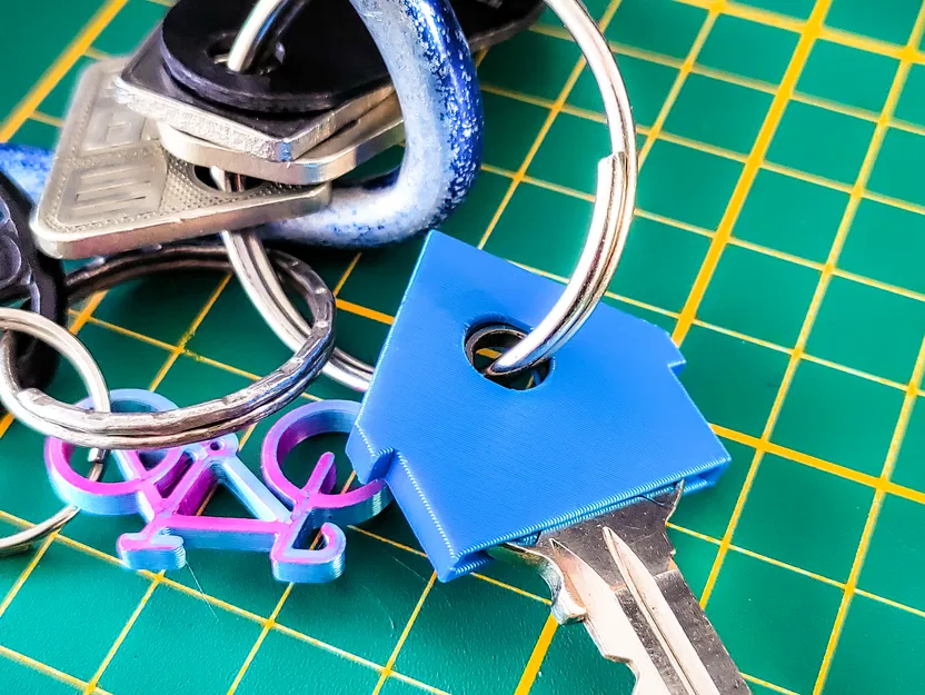 Nắp Chìa Khóa Nhà 24mm - Móc Khóa - In Nhanh và Dễ - Image 1