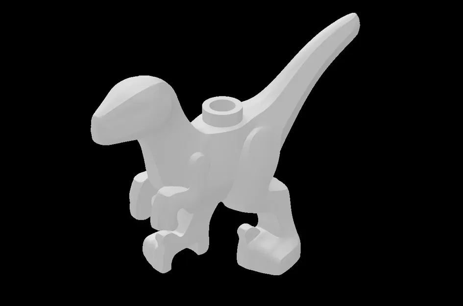 Khủng Long Raptor / Velociraptor Con Tương Thích Lego (77862.dat) - Image 1