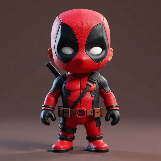 Tượng Deadpool Mini Dễ Thương - Image 1