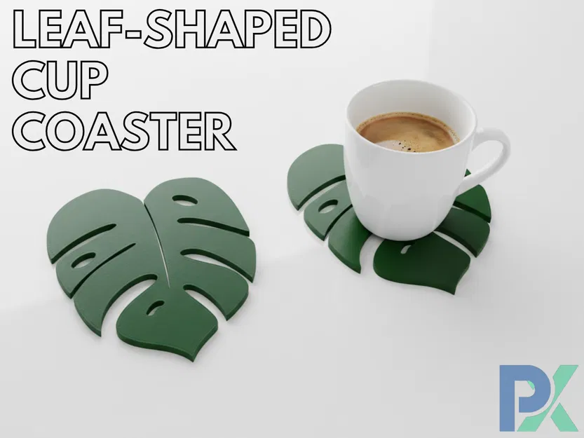 Miếng lót ly hình chiếc lá - Image 1