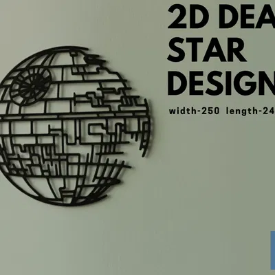 Thiết Kế Ngôi Sao Chết 2D