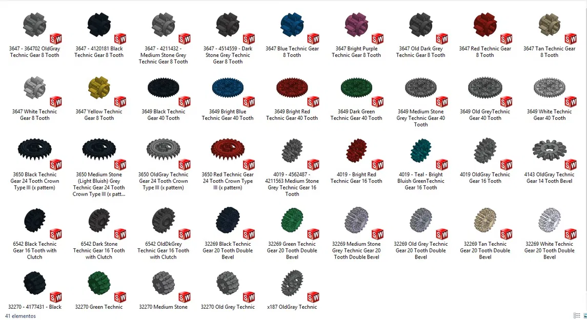 LEGO - Bánh răng Technic - Image 1