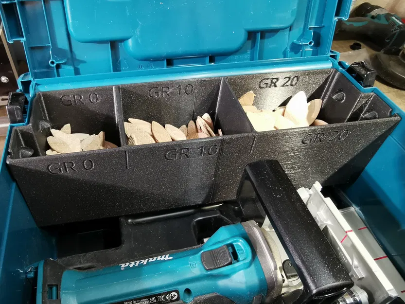 Hộp Lamello Makita DPJ180 Plate Joiner Flachdübelfräse - Image 1