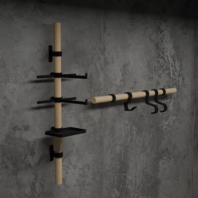 Giá Đỡ Lưu Trữ Phụ Kiện Xe Đạp - Lấy Cảm Hứng Từ Tons Gear Organizers