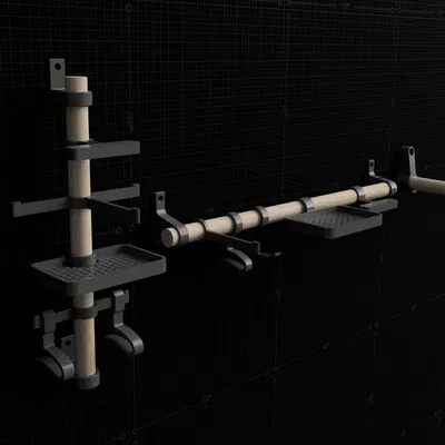 Giá Đỡ Đồ Thể Thao V2 - Lấy Cảm Hứng Từ Tổ Chức Đồ TONS