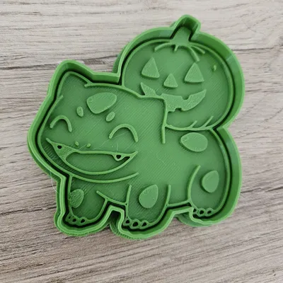 Khuôn Cắt Bánh Quy Halloween Bulbasaur - Pokémon