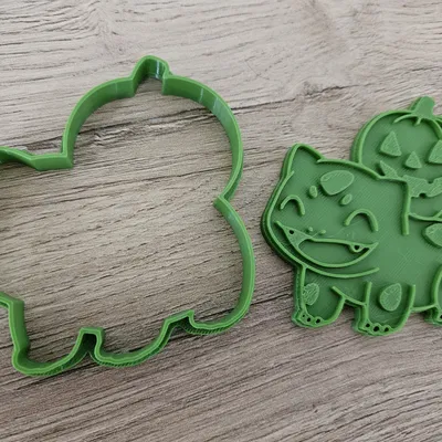 Khuôn Cắt Bánh Quy Halloween Bulbasaur - Pokémon