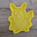 Dụng cụ cắt bánh quy Halloween Pikachu - Pokémon - Thumbnail 1