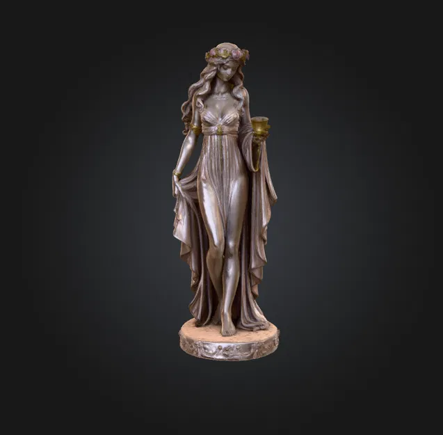 Tượng Nữ thần Sắc Dục "Goddess of Desire" - File In 3D - Image 1