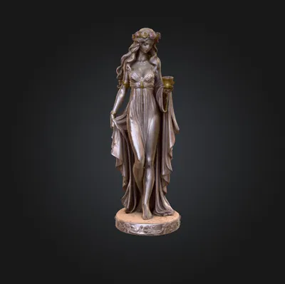 Tượng Nữ thần Sắc Dục "Goddess of Desire" - File In 3D