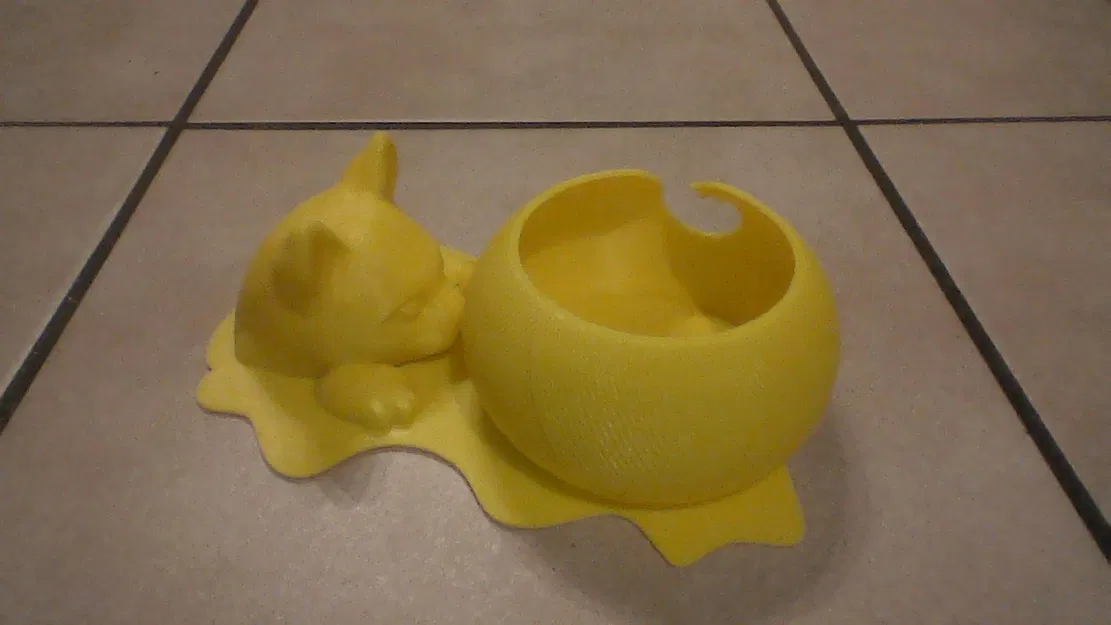 Khuôn giữ len hình mèo con tinh nghịch - Image 2