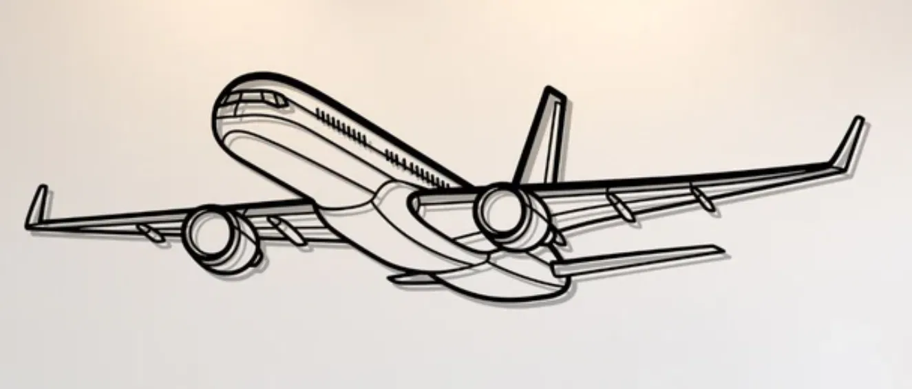 Tranh Treo Tường Máy Bay Boeing 757-200 - Image 1