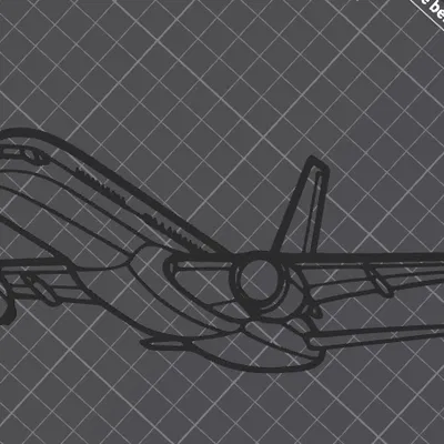 Tranh Treo Tường Máy Bay Boeing 757-200