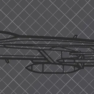 Nghệ thuật treo tường McDonnell Douglas F-18 Hornet
