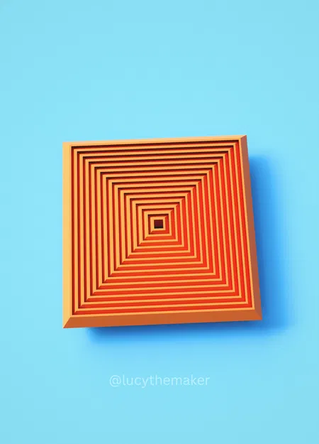 Đồ chơi Fidget Hình Vuông Gây Ảo Giác - Image 3