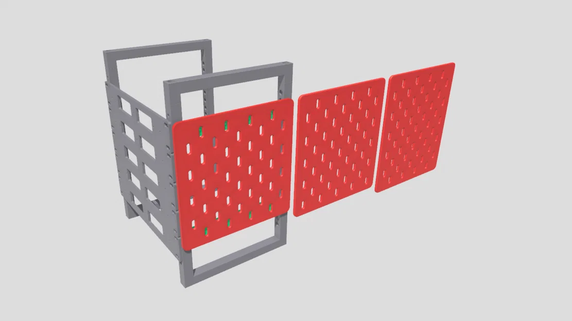 Giá đỡ 3D - Thanh đỡ cho Giá đỡ Skadis in 3D - Image 1