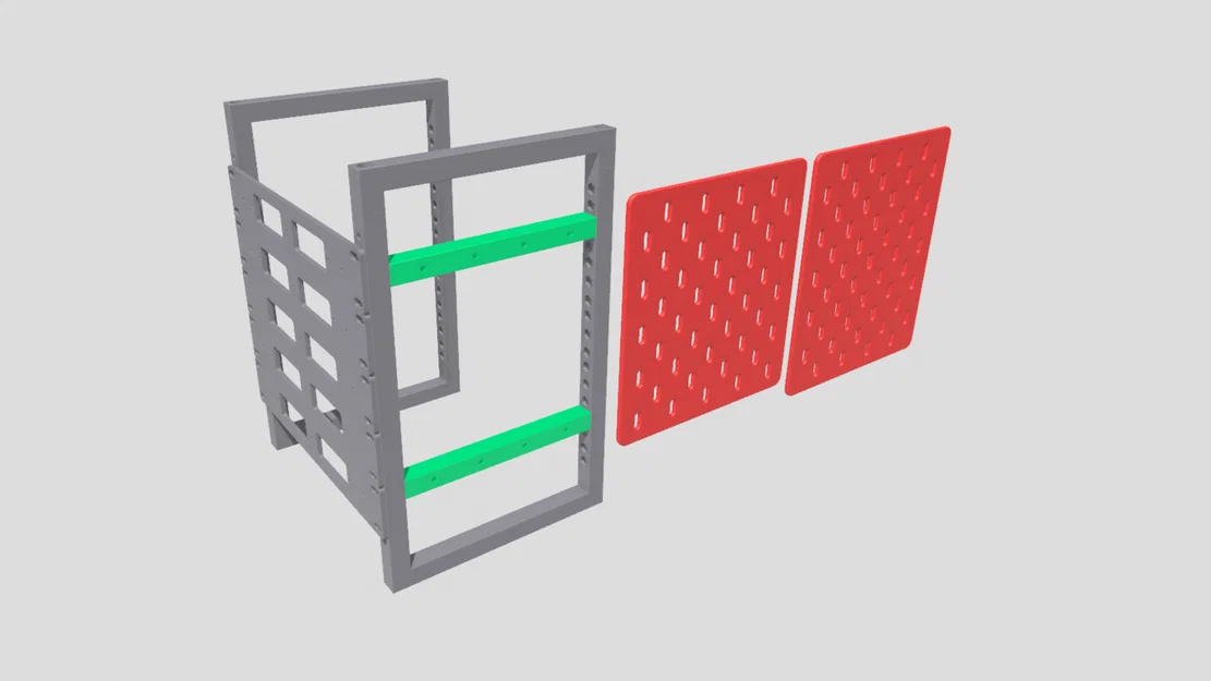 Giá đỡ 3D - Thanh đỡ cho Giá đỡ Skadis in 3D - Image 2