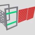 Giá đỡ 3D - Thanh đỡ cho Giá đỡ Skadis in 3D - Thumbnail 2
