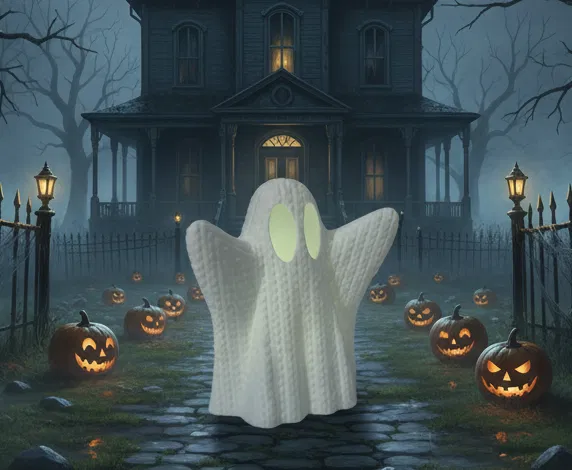 Con Ma Phong Cách Đan - Giá Đỡ Đèn Trà LED - Image 2