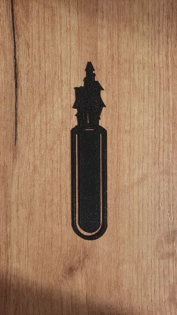 Bookmark Nhà Ma - Con Dấu Sách Phong Cách Gothic In 3D - Image 5