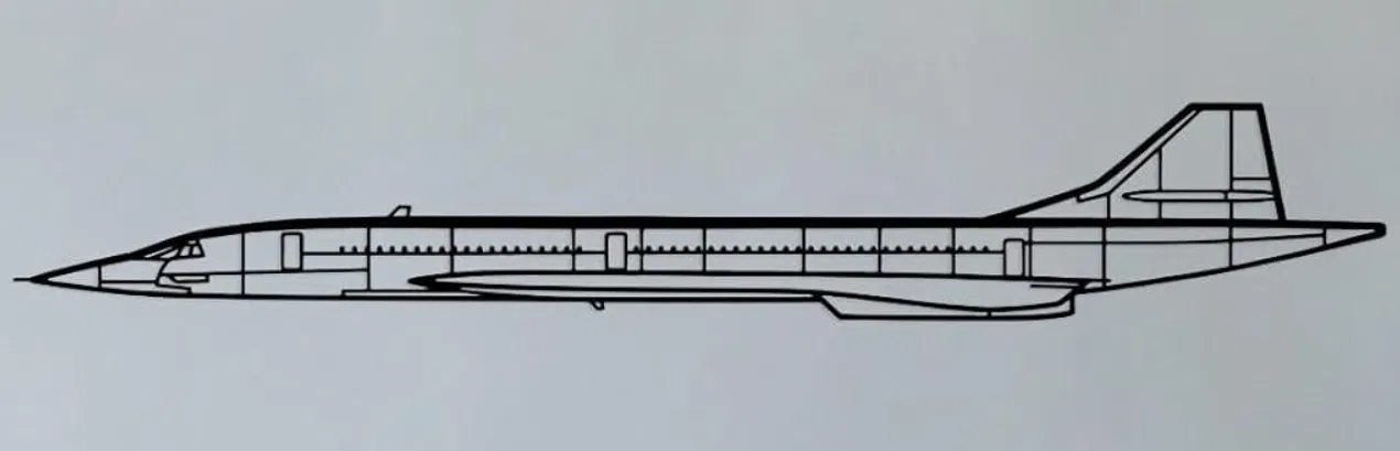 Mô Hình Trang Trí Tường BAC Concorde - Image 1