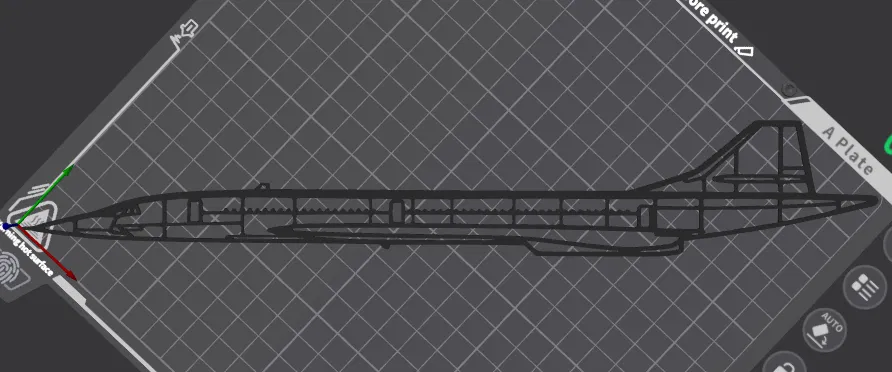 Mô Hình Trang Trí Tường BAC Concorde - Image 2