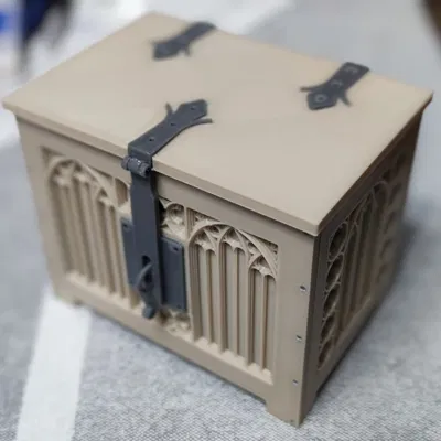 Rương kiểu Trung Cổ - Hộp đựng bài Tây