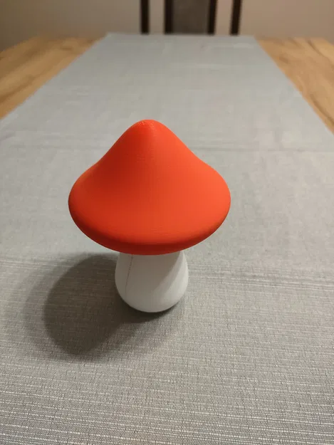 Trang Trí Nấm Mùa Thu – Mô Hình In 2 Phần - Image 4