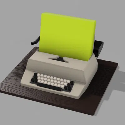 Giá Đựng Giấy Ghi Chú Máy Chữ "The Shining"