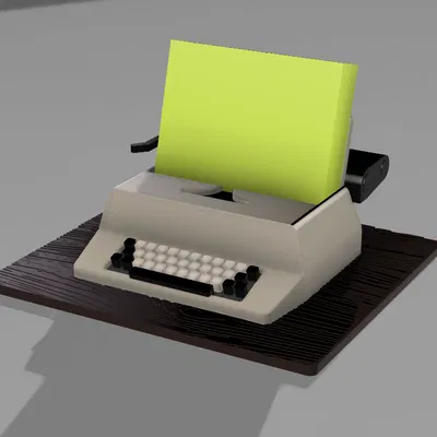 Giá Đựng Giấy Ghi Chú Máy Chữ "The Shining"