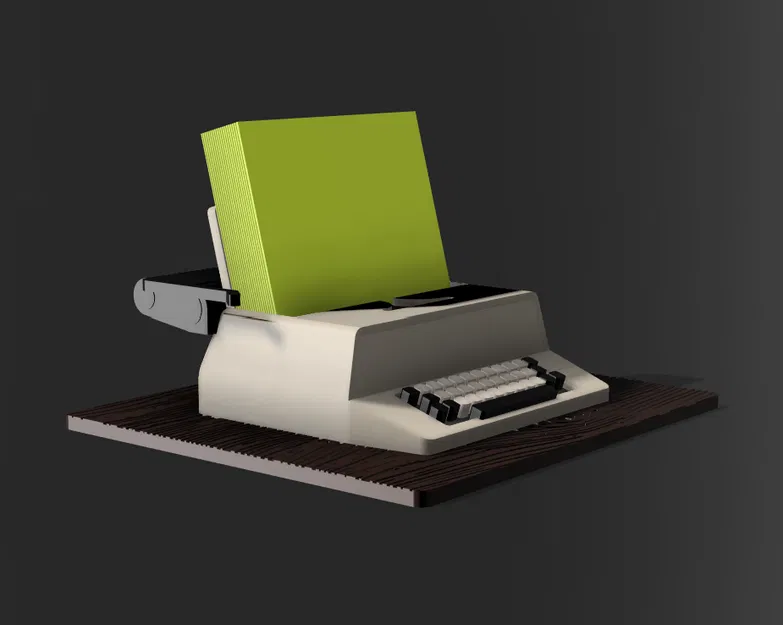 Giá Đựng Giấy Ghi Chú Máy Chữ "The Shining" - Image 3