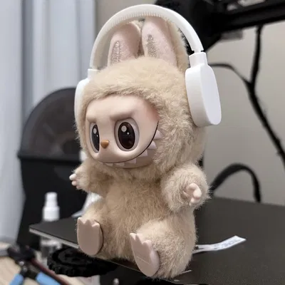 Tai nghe chụp tai tí hon cho Labubu - In-place & Snap đã đã tay