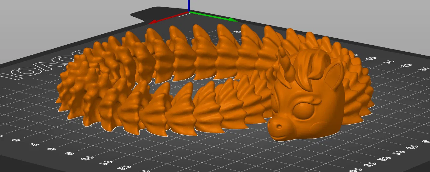 Rồng Kỳ Lân Dẻo (Flexi Unicorn Dragon) - Image 1