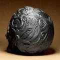 Hộp Sọ "Ornamental Dia Dos Muertos" Trang Trí - Thumbnail 5