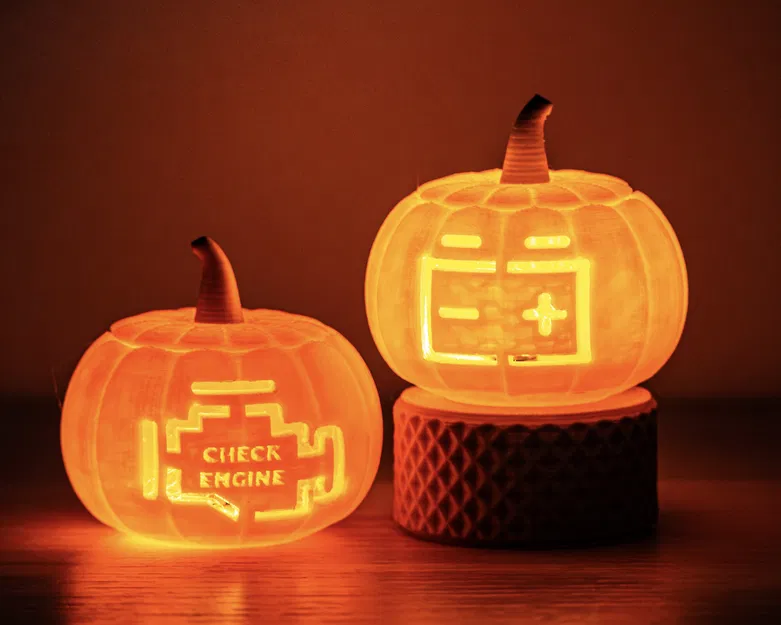 Đèn Xe Bí Ngô - Đèn Cảnh Báo Dashboard Đáng Sợ - Image 1