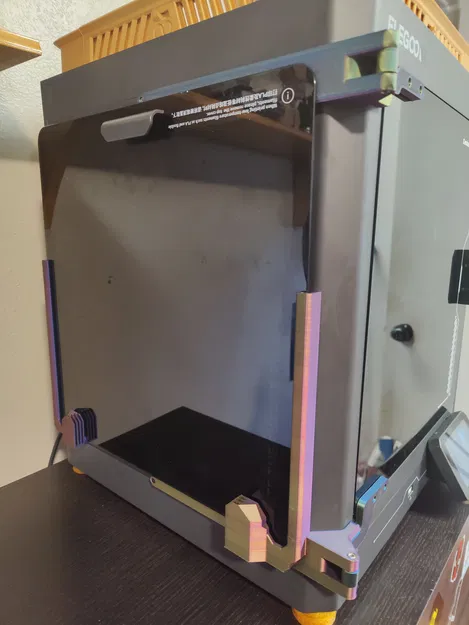 Bản Remix Giá Đỡ Nắp & Bản Lề 270 Độ Cho Elegoo Centauri Carbon - Image 1