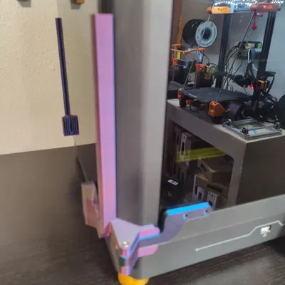 Bản Remix Giá Đỡ Nắp & Bản Lề 270 Độ Cho Elegoo Centauri Carbon