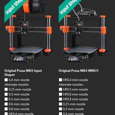 Đầu phun MMU3 0.25, 0.3, 0.5, 0.6, 0.8 mm