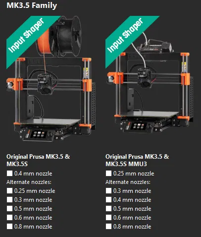 Đầu phun MMU3 0.25, 0.3, 0.5, 0.6, 0.8 mm - Image 6