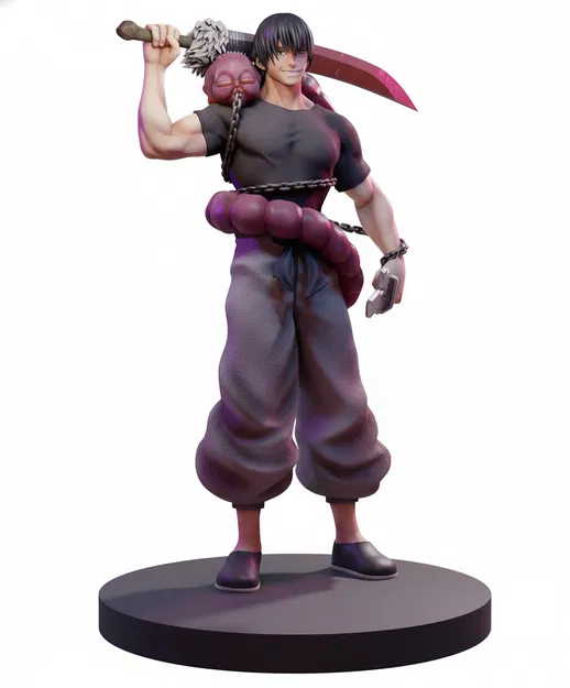 Mô hình Toji Fushiguro - Nhân vật Jujutsu Kaisen - Image 2