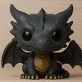 Mô Hình Rồng Tairn Phong Cách Funko Từ Fourth Wing - Thumbnail 1
