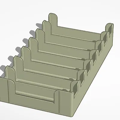 Kệ Đựng Ổ Cứng 3.5 Inch 7 Ngăn