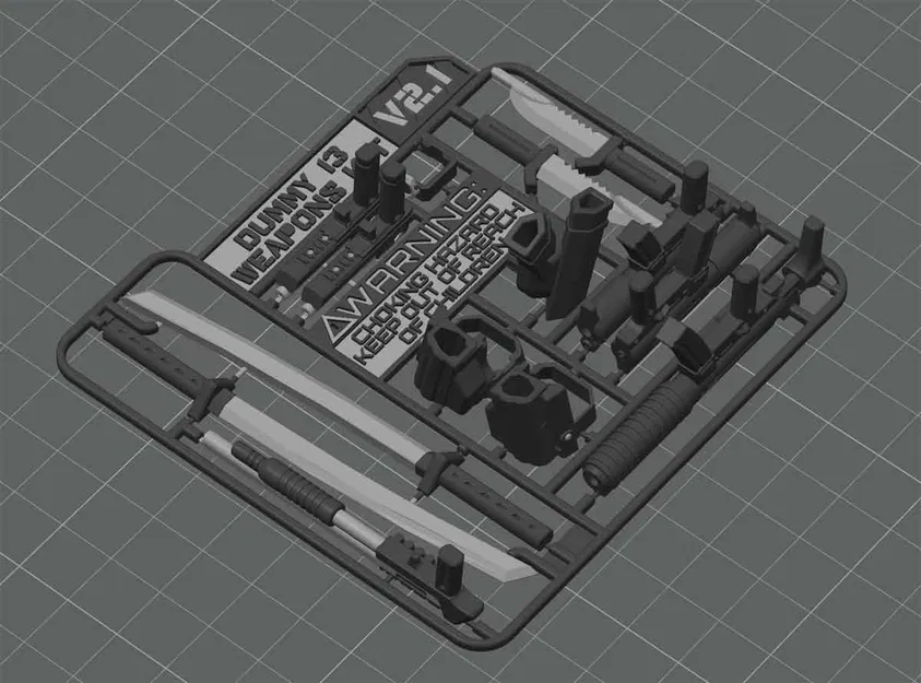Gói Vũ Khí Dummy 13 Phiên Bản 2.1 - Image 1