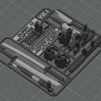 Gói Vũ Khí Dummy 13 Phiên Bản 2.1