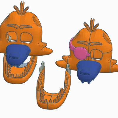 Đầu Foxy Cosplay Cho Người Lớn/Size Lớn