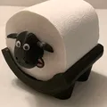 Giá đỡ giấy vệ sinh hình Shaun the Sheep - Thumbnail 3