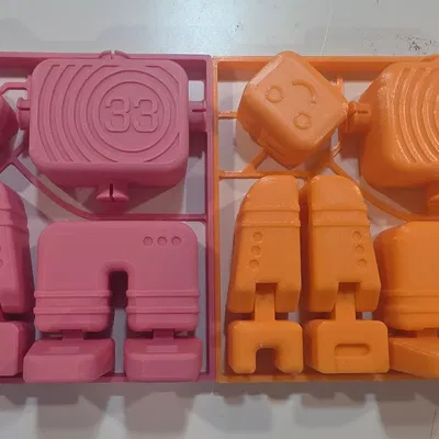 Robot (nam và nữ) kit card