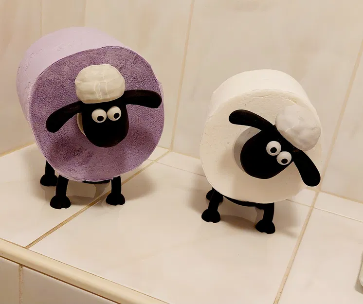 Kệ Giữ Giấy Vệ Sinh Kiểu Shaun - Image 1