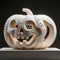 Bí Ngô, Tượng Lục Giác (Halloween) - Mẫu Trang Trí Độc Đáo - Thumbnail 1